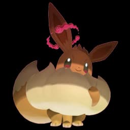 Eevee Gmax Pokemon team builder artwork