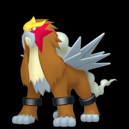 Entei Pokemon team builder artwork