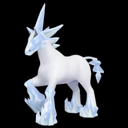 Glastrier Pokemon team builder artwork
