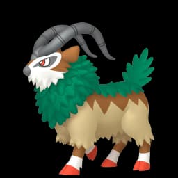 Gogoat Pokemon team builder artwork