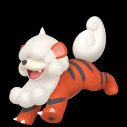 Growlithe Hisui Pokemon team builder artwork