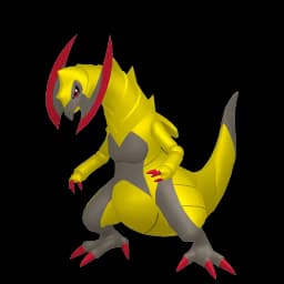Haxorus Pokemon team builder artwork