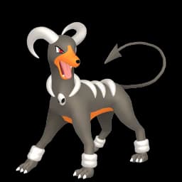 Houndoom Pokemon team builder artwork