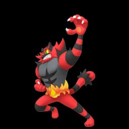 Incineroar Pokemon team builder artwork