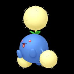 Jumpluff Pokemon team builder artwork