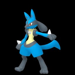 Lucario Pokemon team builder artwork