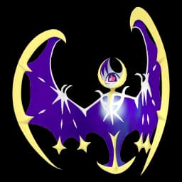 Lunala Pokemon team builder artwork