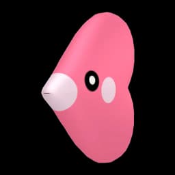 Luvdisc Pokemon team builder artwork