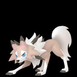 Lycanroc Midday Pokemon team builder artwork