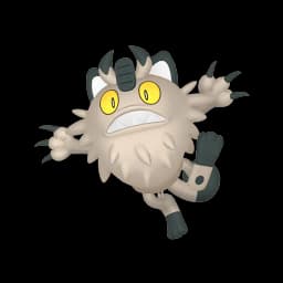 Meowth Galar Pokemon team builder artwork