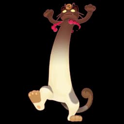 Meowth Gmax Pokemon team builder artwork