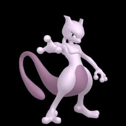 Mewtwo Pokemon team builder artwork