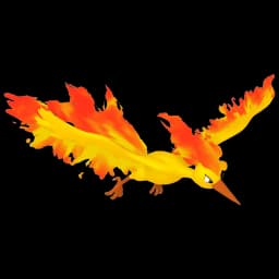 Moltres Pokemon team builder artwork