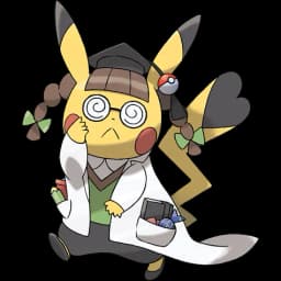 Pikachu Phd Pokemon team builder artwork
