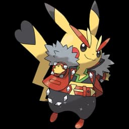Pikachu Rock Star Pokemon team builder artwork