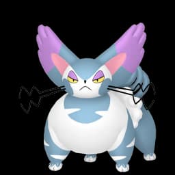 Purugly Pokemon team builder artwork