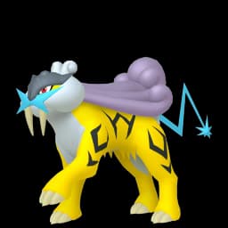 Raikou Pokemon team builder artwork