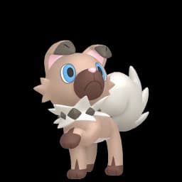 Rockruff Pokemon team builder artwork