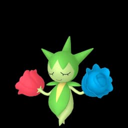 Roselia Pokemon team builder artwork