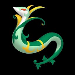 Serperior Pokemon team builder artwork