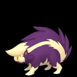Skuntank Pokemon team builder artwork