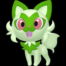 Sprigatito Pokemon team builder artwork