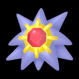 Starmie Pokemon team builder artwork