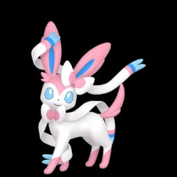 Sylveon Pokemon team builder artwork