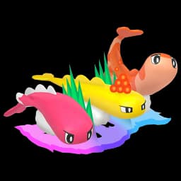 Tatsugiri Stretchy Mega Pokemon team builder artwork