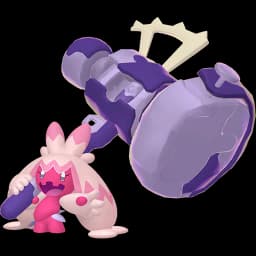 Tinkaton Pokemon team builder artwork
