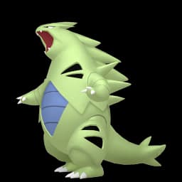 Tyranitar Pokemon team builder artwork