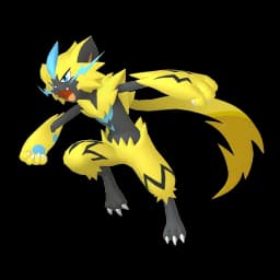 Zeraora Pokemon team builder artwork