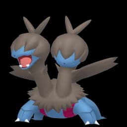 Zweilous Pokemon team builder artwork